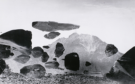 永田一脩《火の山》1939年 東京都写真美術館蔵