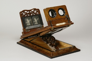 Negretti & Zambra, Stereo viewer for Crystal Palace, c.1854, Wood