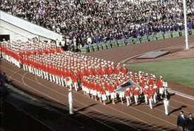 開会式における日本選手団入場, 1964年10月10日